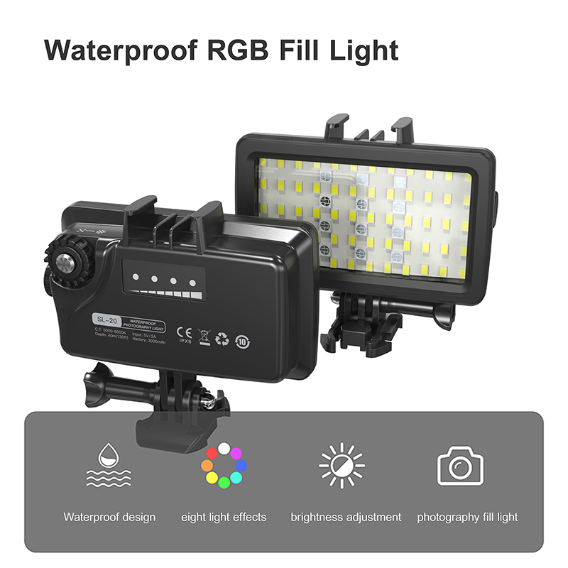 Photography Lighting Rgb - Waterproof RGB/LED Fill Light Compatible with