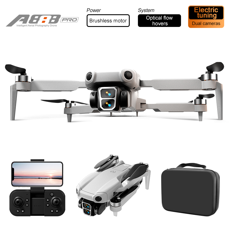 Photography Lighting For Beginners - A888 brushless motor wind-resistant drone, 4K