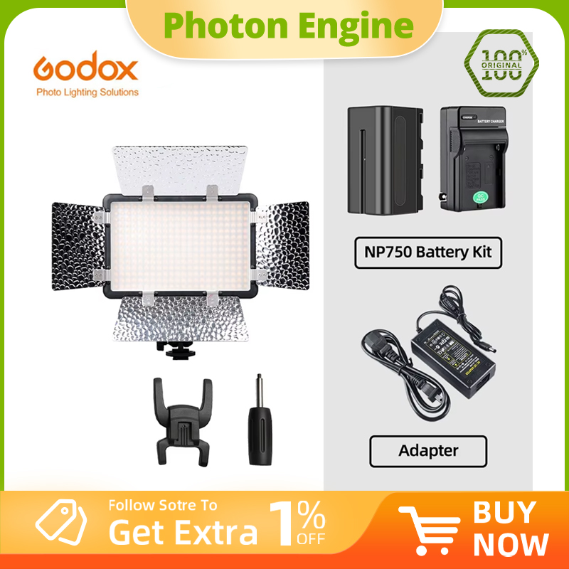 Photography Lighting Godox - Godox LED308C II LED308 3300K-5600K LED