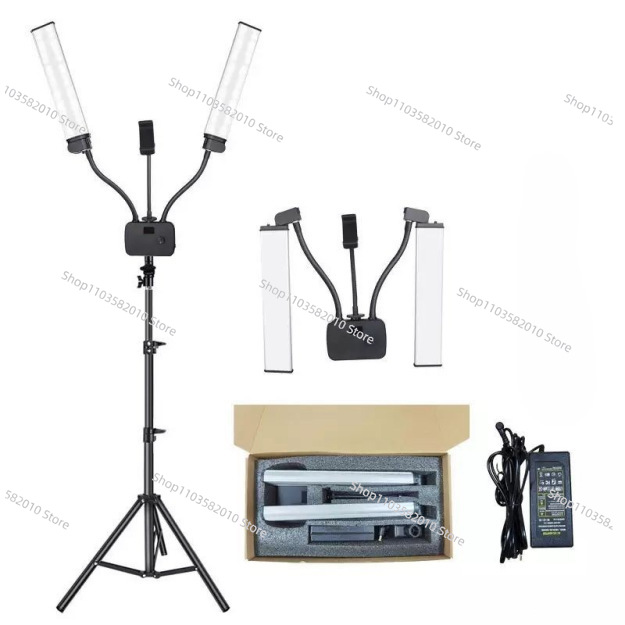 Photography Lighting Youtube - Foldable double arm filling light Internet