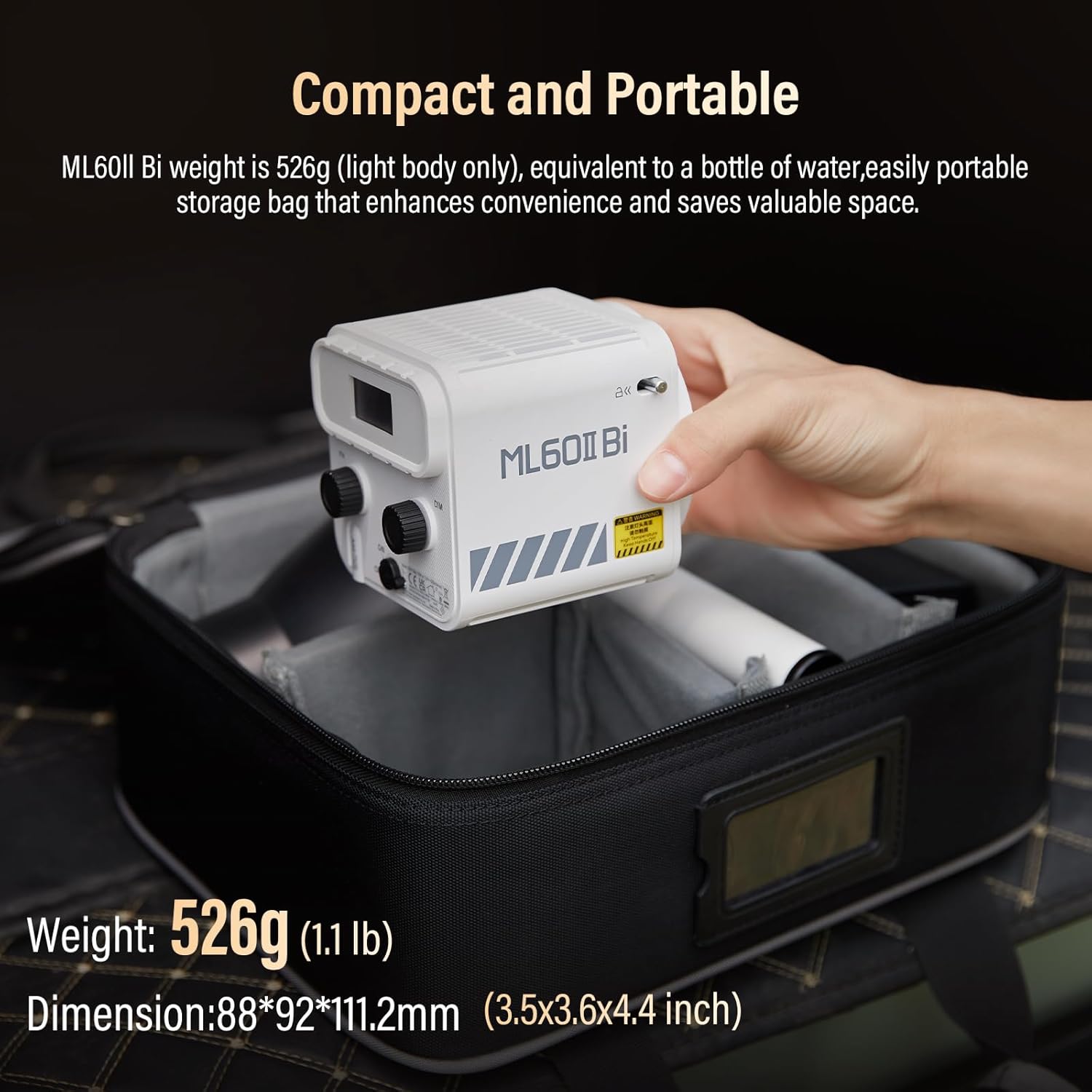 Godox ML60II Bi 70W 2800K to 6 - Photography Lighting Godox บทวิจารณ์และราคา