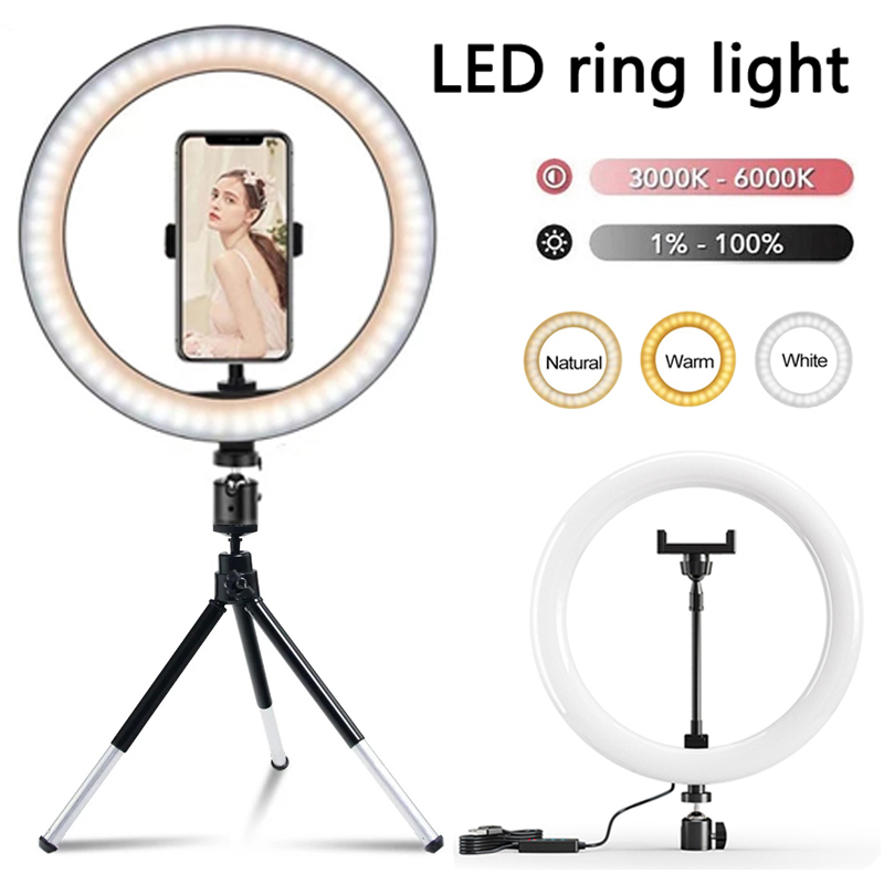 12 inch LED Ring light Photogr - Photography Lighting Youtube บทวิจารณ์และราคา