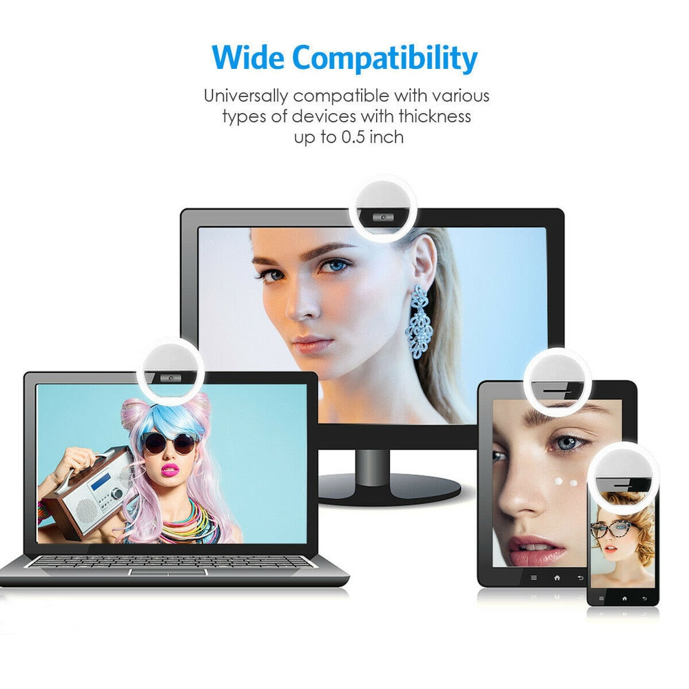 USB Charging LED Selfie Ring L - Stand Lighting Photography บทวิจารณ์และราคา