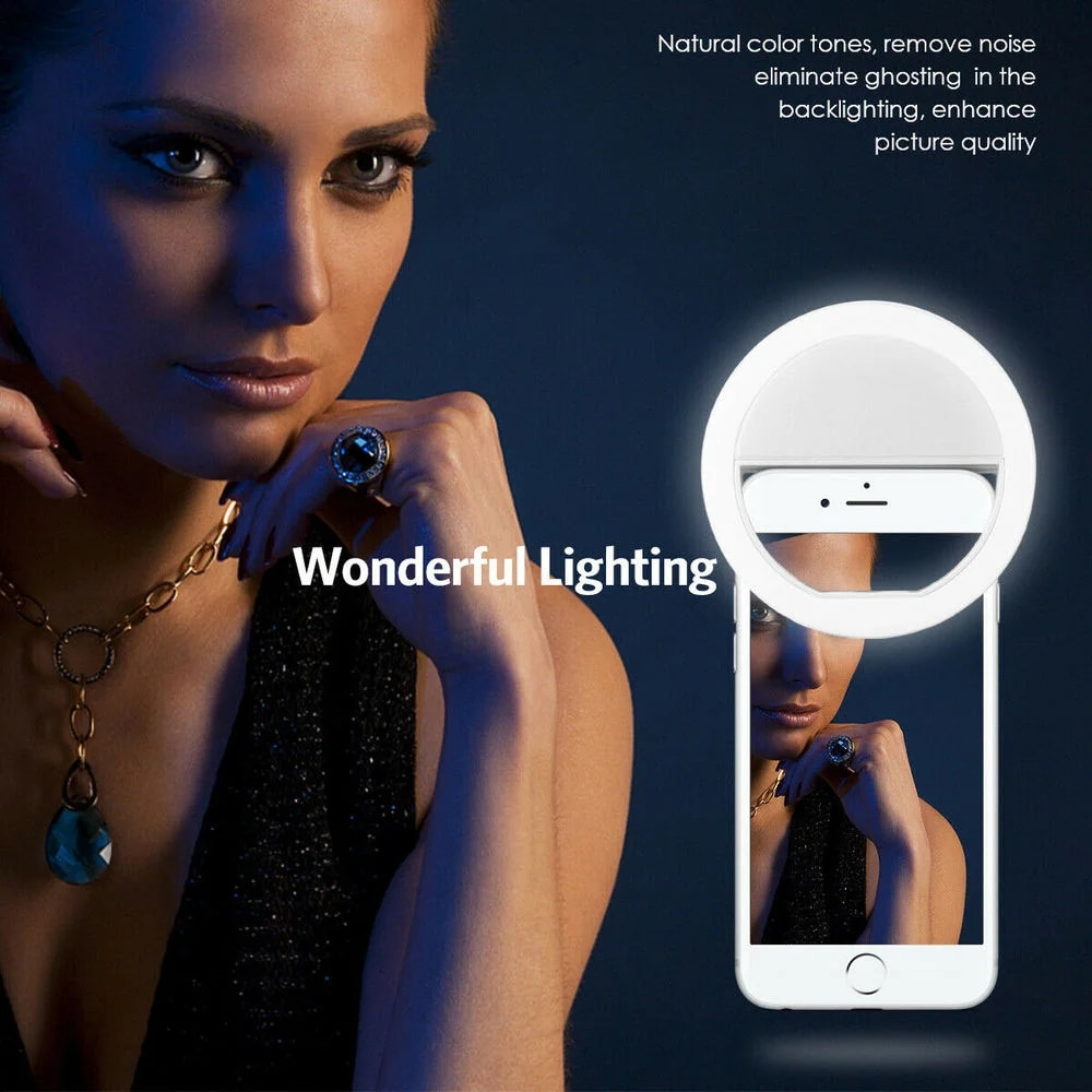 USB Charging LED Selfie Ring L - Stand Lighting Photography บทวิจารณ์และราคา