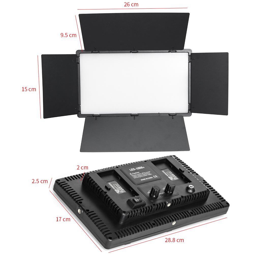 U800 LED Photo Studio Light fo - Photography Lighting Youtube บทวิจารณ์และราคา