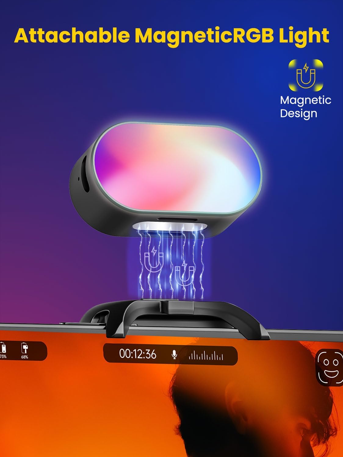 AOCHUAN Mini RGB Magnetic Fill - Photography Lighting Rgb บทวิจารณ์และราคา