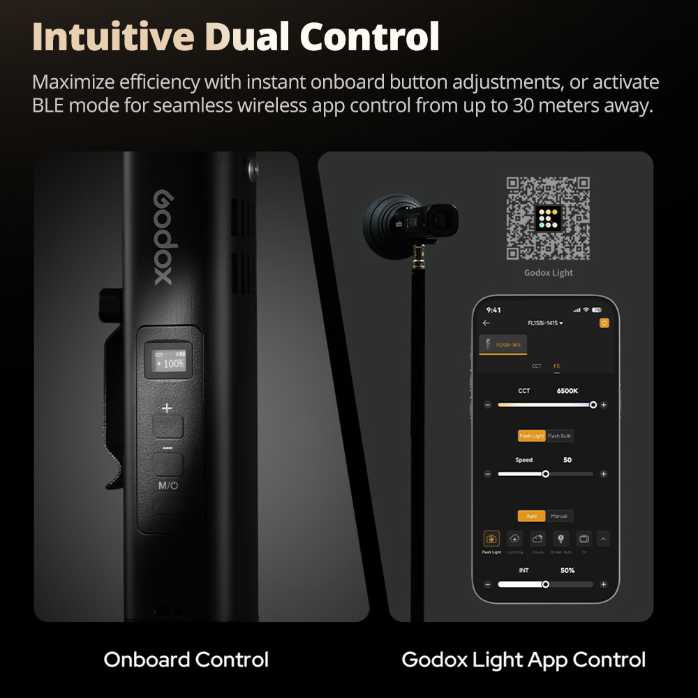 Godox Bi-Color LED Video Light - Photography Lighting Godox บทวิจารณ์และราคา