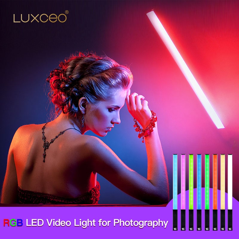 LUXCEO Q508A Handheld RGB Vide - Photography Lighting Youtube บทวิจารณ์และราคา