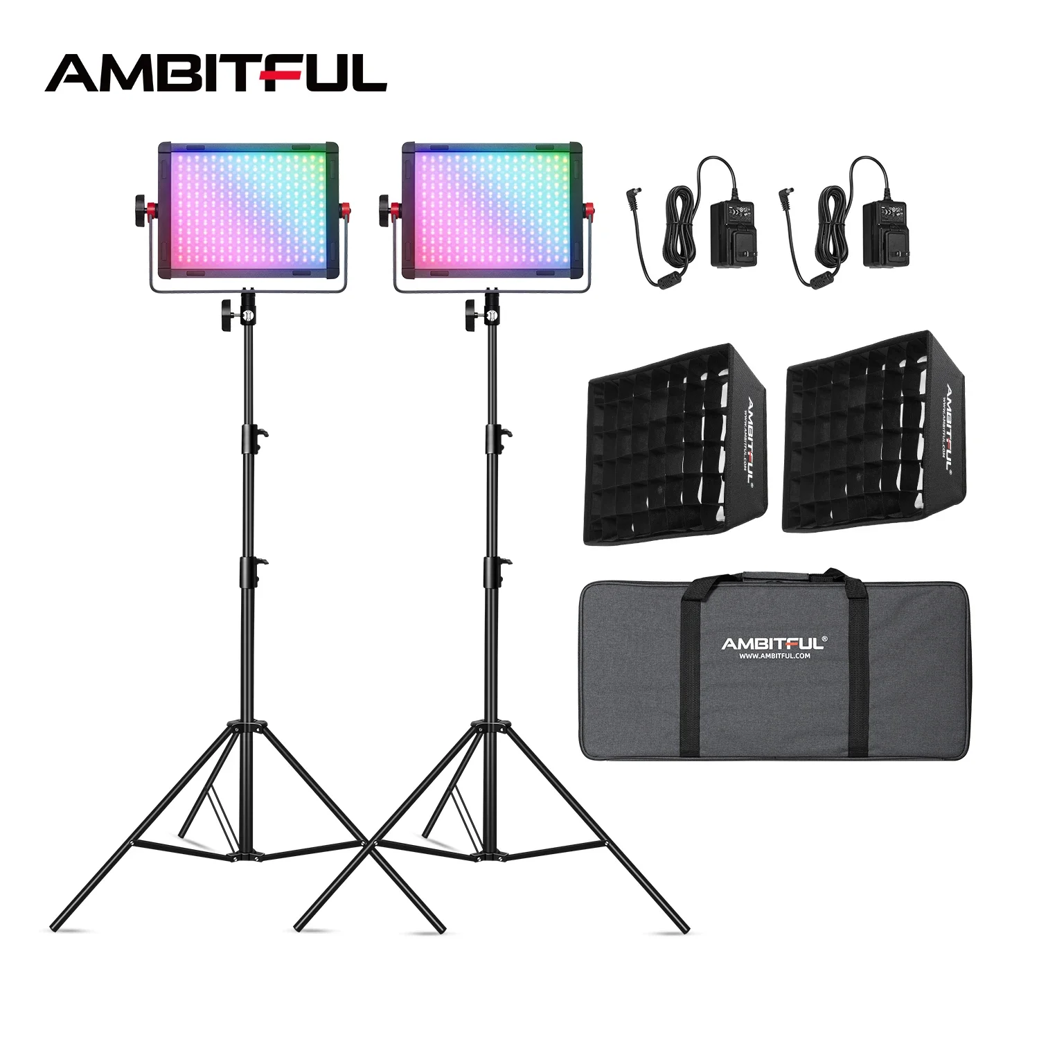 AMBITUFL P35R 30W RGB LED Vide - Photography Lighting Rgb บทวิจารณ์และราคา
