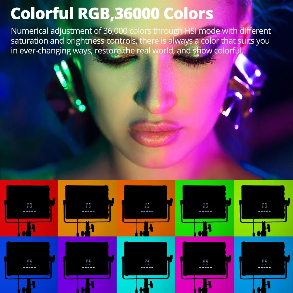 AMBITUFL P35R 30W RGB LED Vide - Photography Lighting Rgb บทวิจารณ์และราคา