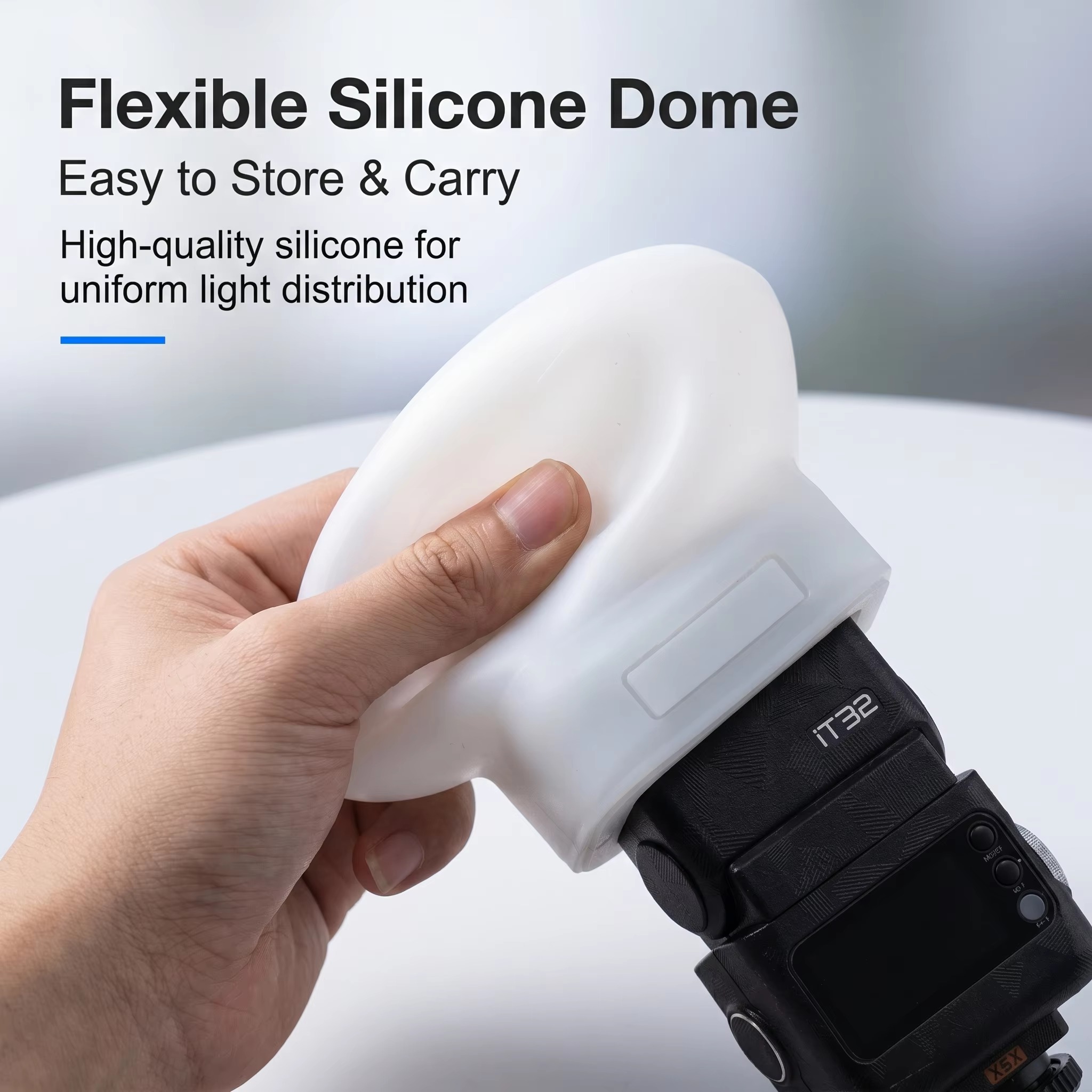 Silicone Flash Diffuser Cover  - Photography Lighting Godox บทวิจารณ์และราคา