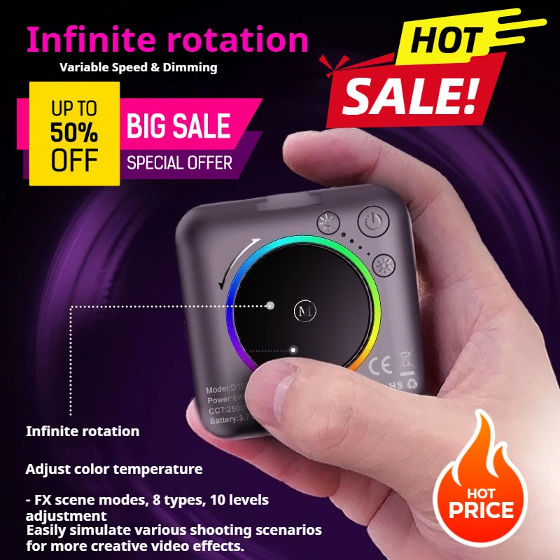 Mobile live streaming fill lig - Photography Lighting Rgb บทวิจารณ์และราคา
