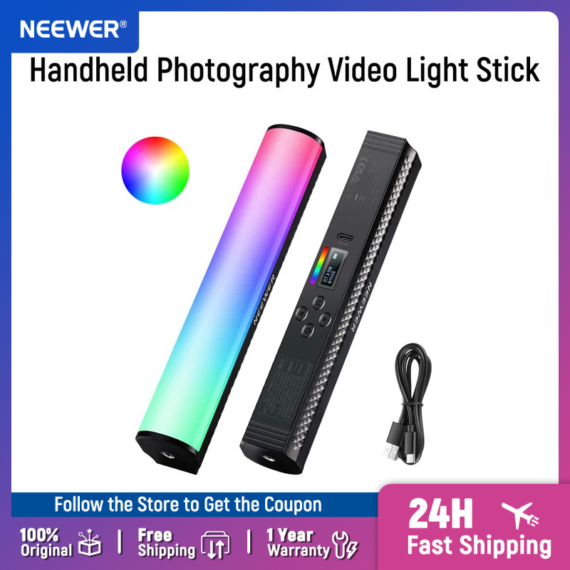 NEEWER RGB Light Wand with APP - Photography Lighting Youtube บทวิจารณ์และราคา