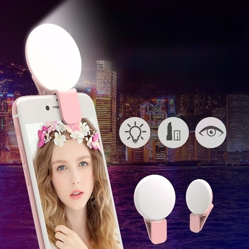 Mobile Phone LED Selfie Ring L - Stand Lighting Photography บทวิจารณ์และราคา