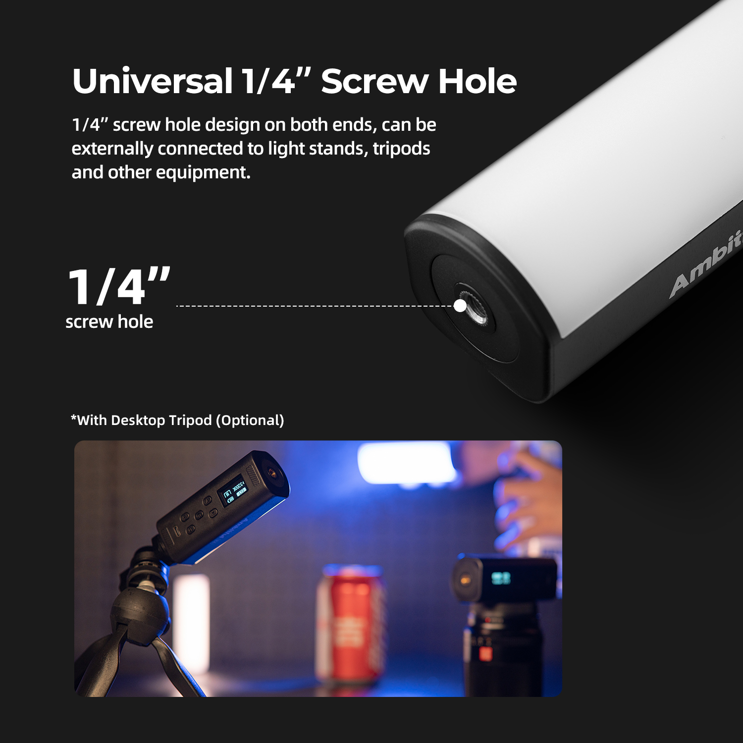 Ambitful K6 Mini RGB Photograp - Photography Lighting Youtube บทวิจารณ์และราคา
