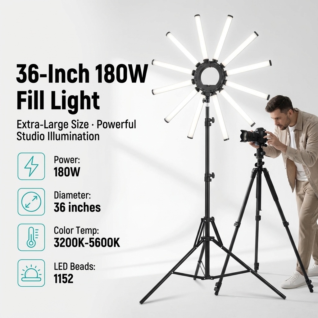 12 Arms Multi Tube Photography - Photography Lighting Youtube บทวิจารณ์และราคา