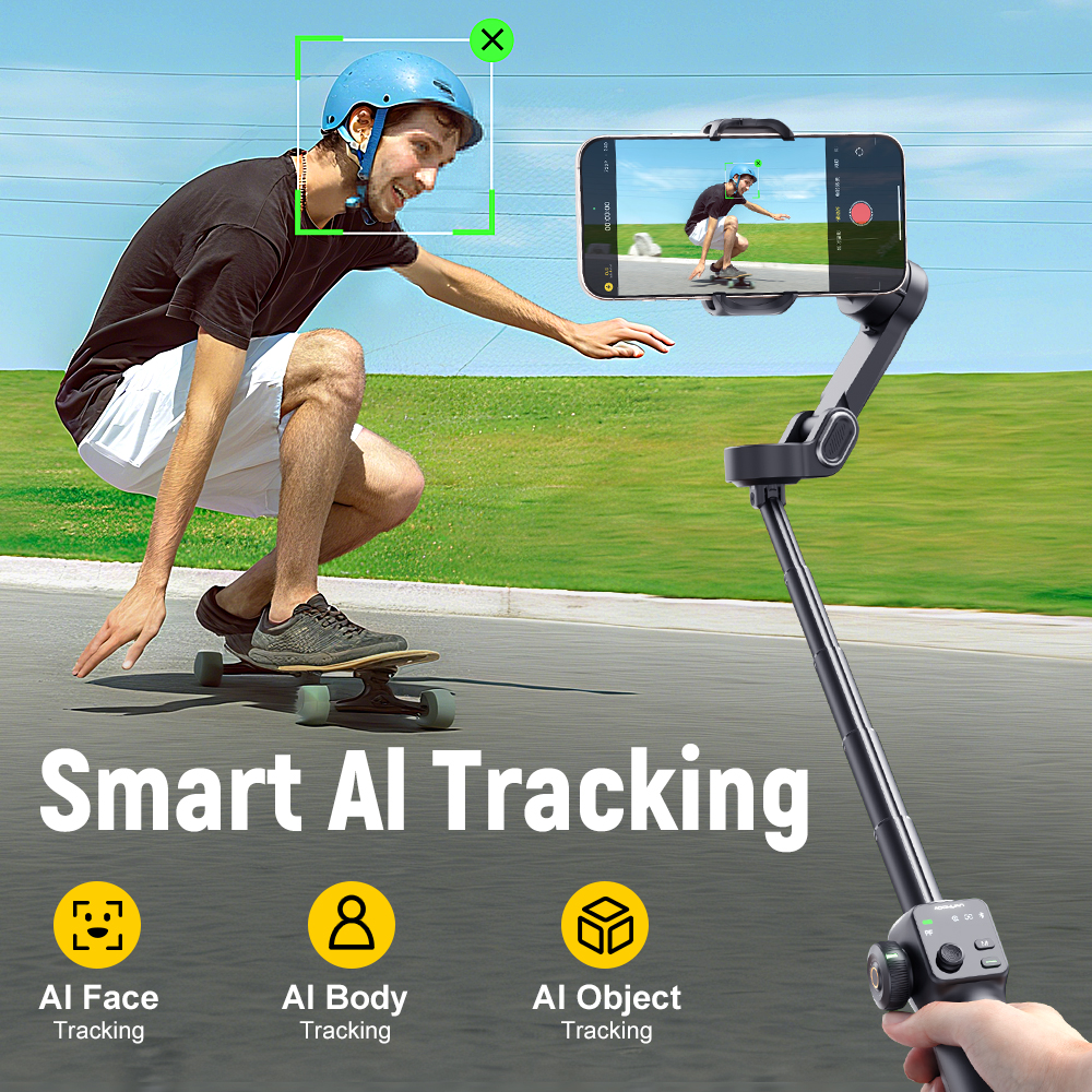 AOCHUAN Handheld Anti-shake Gi - Stand Lighting Photography บทวิจารณ์และราคา