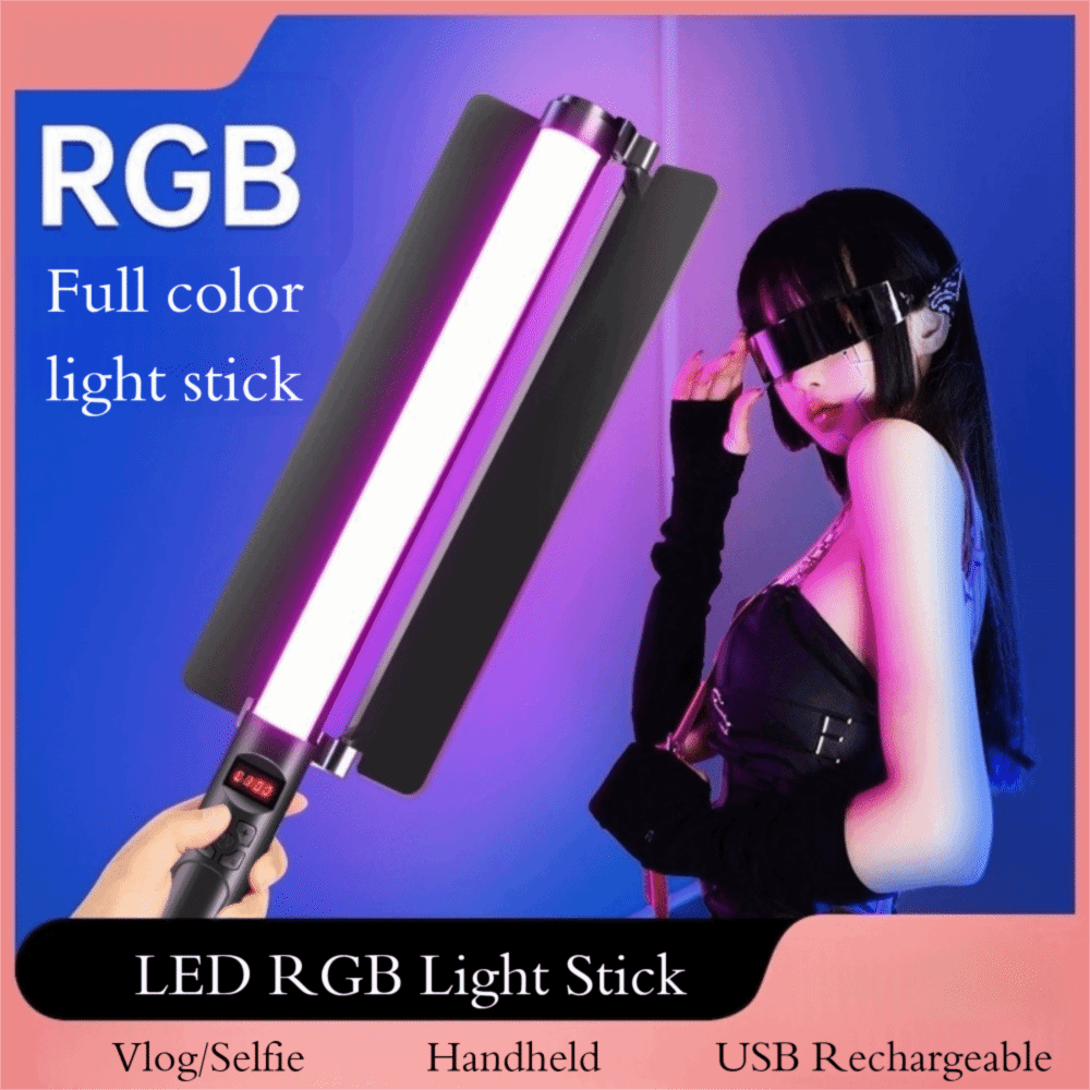 Handheld LED RGB Light Stick C - Photography Lighting Rgb บทวิจารณ์และราคา