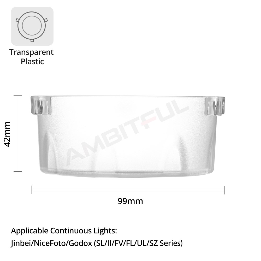 Godox Bowens Mount Glass Cover - Photography Lighting Godox บทวิจารณ์และราคา