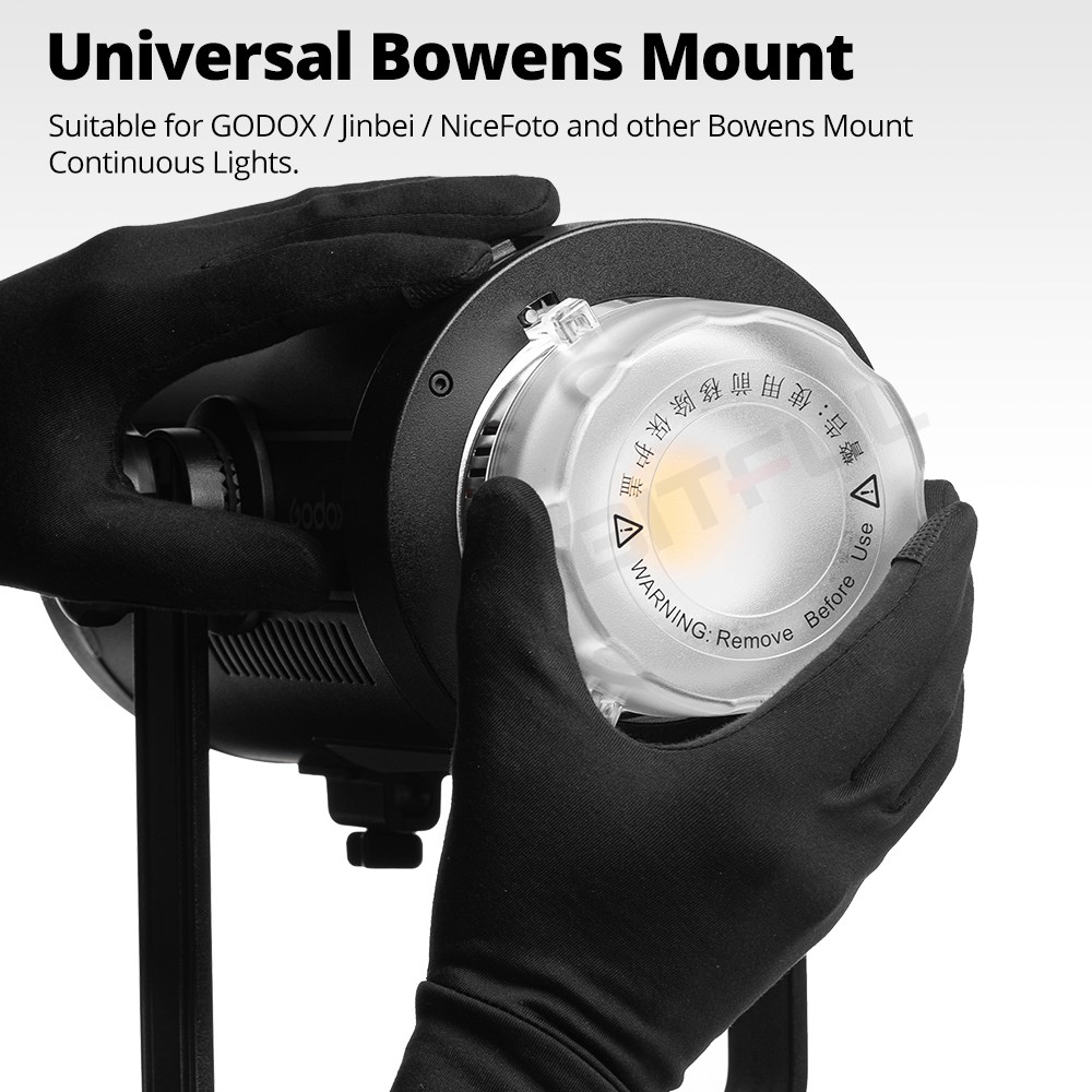 Godox Bowens Mount Glass Cover - Photography Lighting Godox บทวิจารณ์และราคา