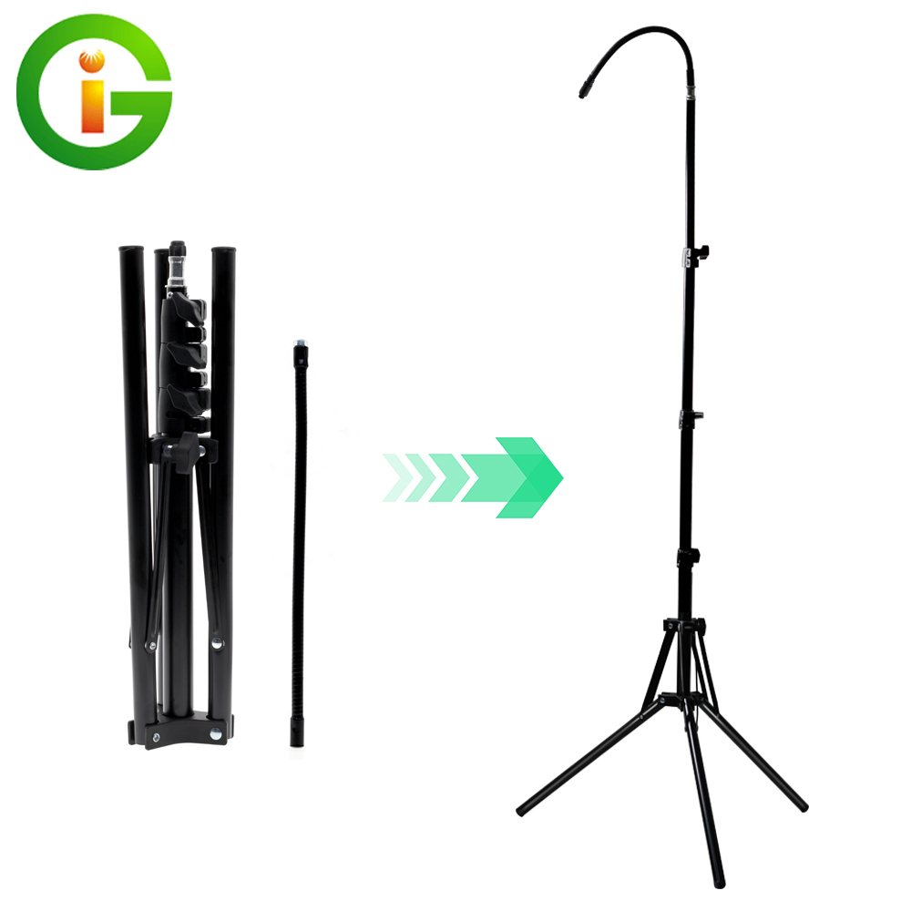 Adjustable 60-160cm Metal Floo - Stand Lighting Photography บทวิจารณ์และราคา
