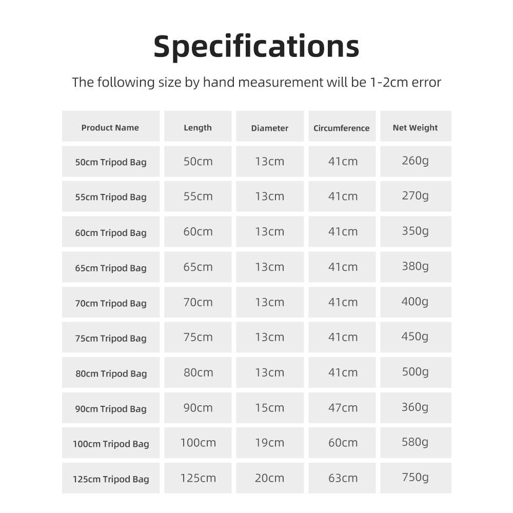 55/60/65/70/75/80/100/125cm Pa - Stand Lighting Photography บทวิจารณ์และราคา