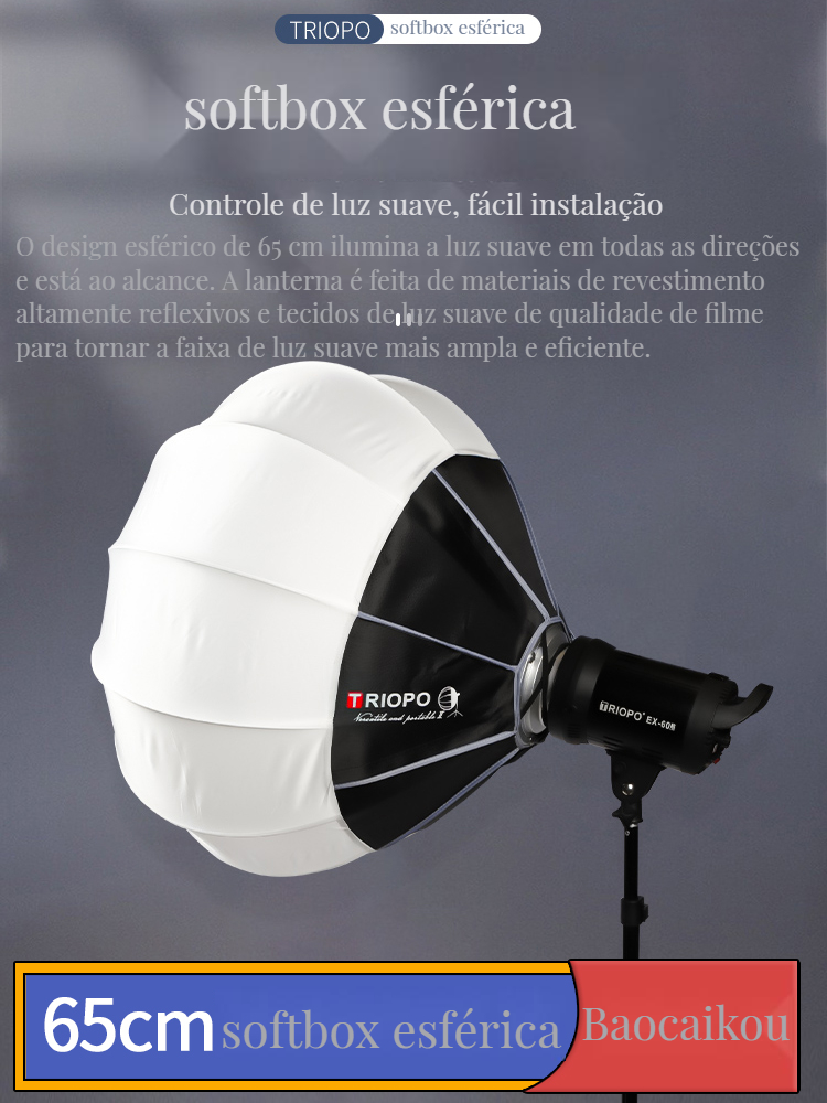 TRIOPO Lantern Softboxes  55/6 - Photography Lighting Godox บทวิจารณ์และราคา