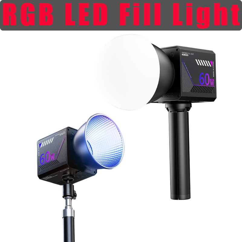 60W RGB Video Light Portable L - Photography Lighting Rgb บทวิจารณ์และราคา