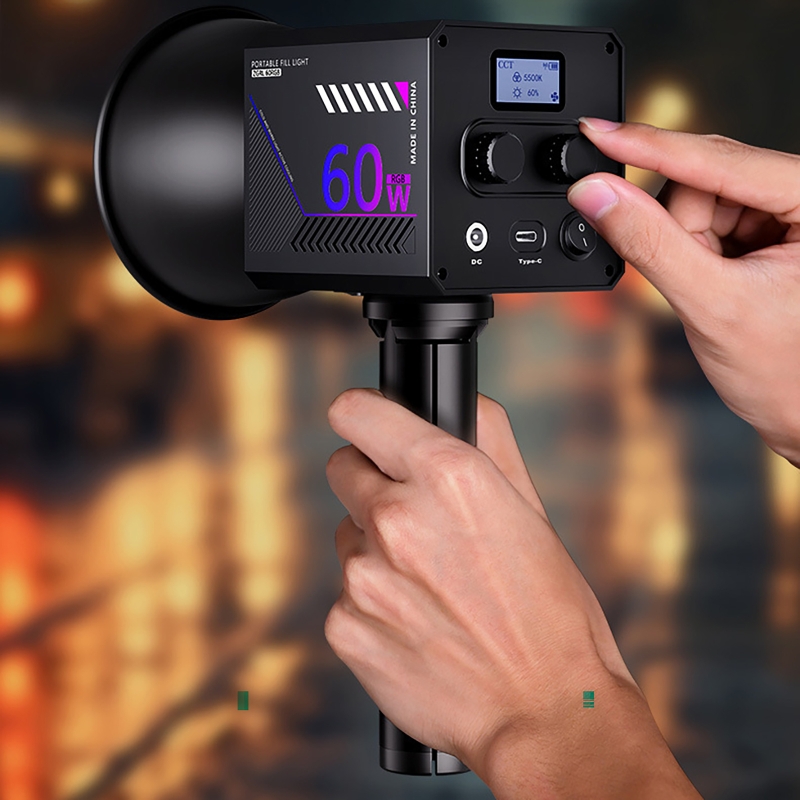 60W RGB Video Light Portable L - Photography Lighting Rgb บทวิจารณ์และราคา