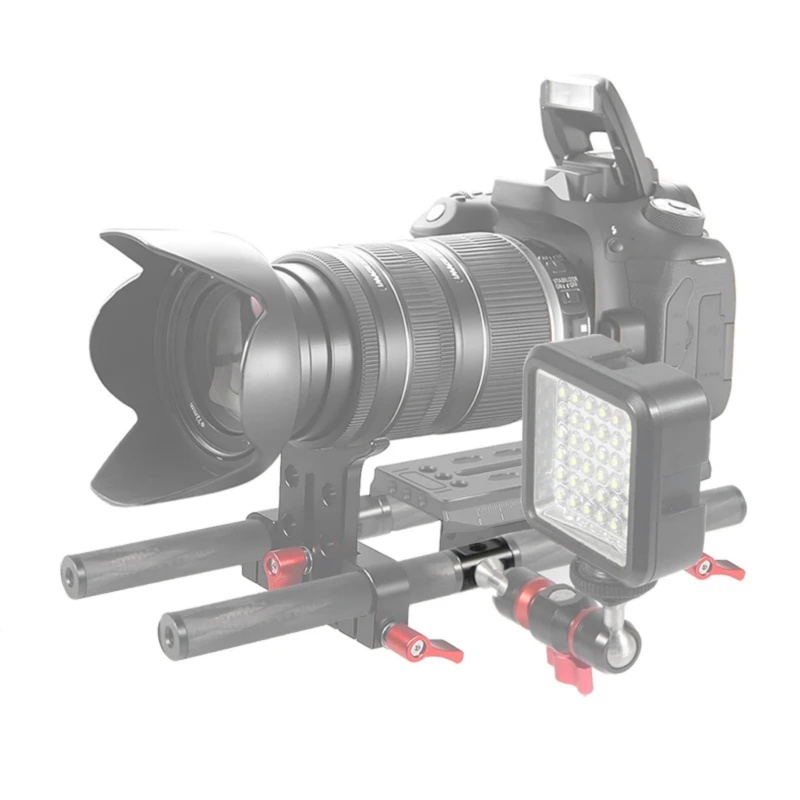 Aluminum 1/4 Screw Tube Rod Co - Photography Lighting Youtube บทวิจารณ์และราคา