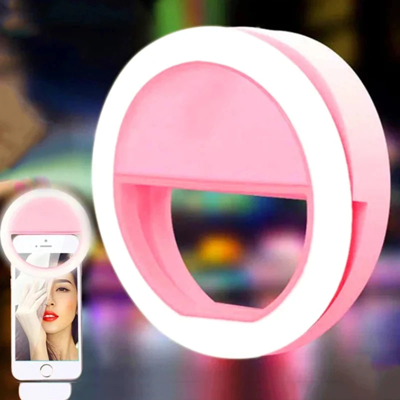 1/2/3/4Pcs LED Selfie Ring Fil - Stand Lighting Photography บทวิจารณ์และราคา