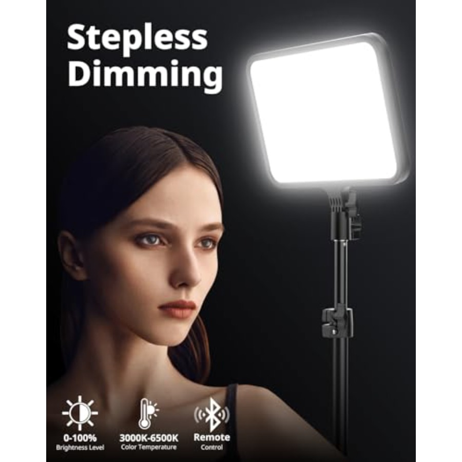 2 Pack LED Video Light Kit, Ph - Stand Lighting Photography บทวิจารณ์และราคา