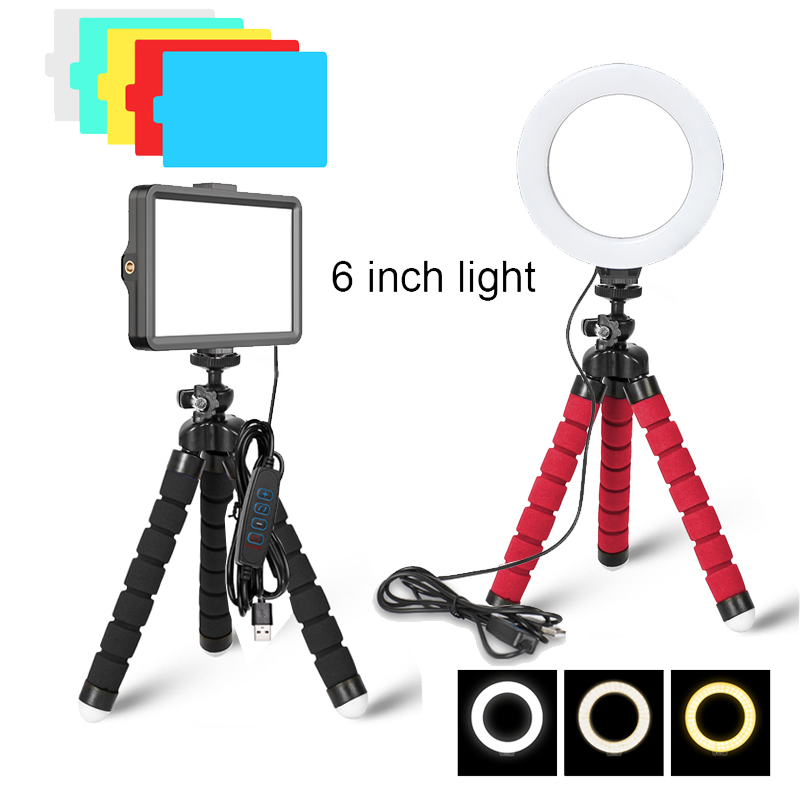 16CM Dimmable Ring Light Led S - Photography Lighting Youtube บทวิจารณ์และราคา