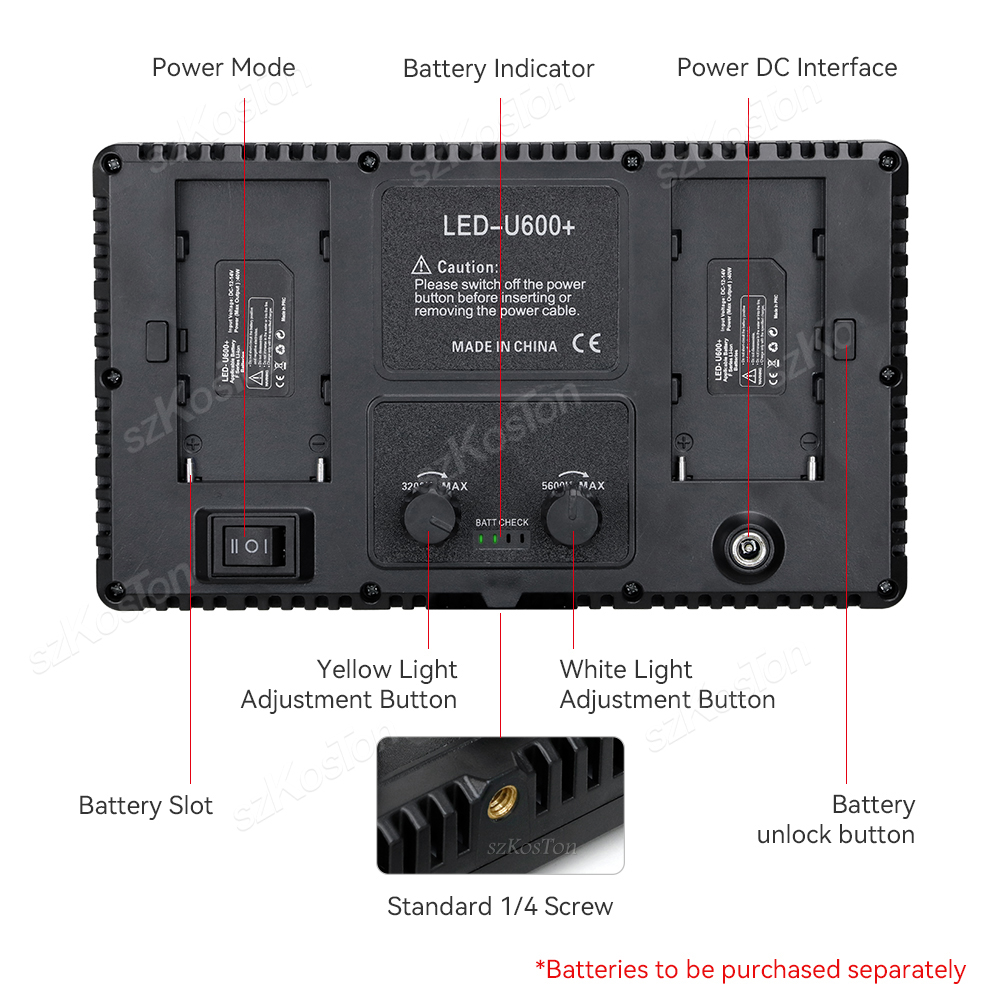 RGB Photography Video LED Fill - Photography Lighting Youtube บทวิจารณ์และราคา