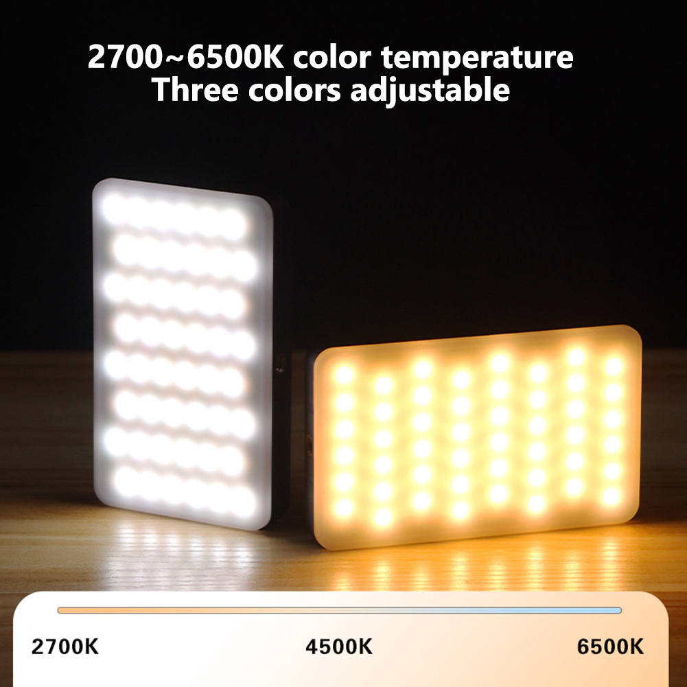 LED Camera Light Rechargeable  - Photography Lighting Rgb บทวิจารณ์และราคา