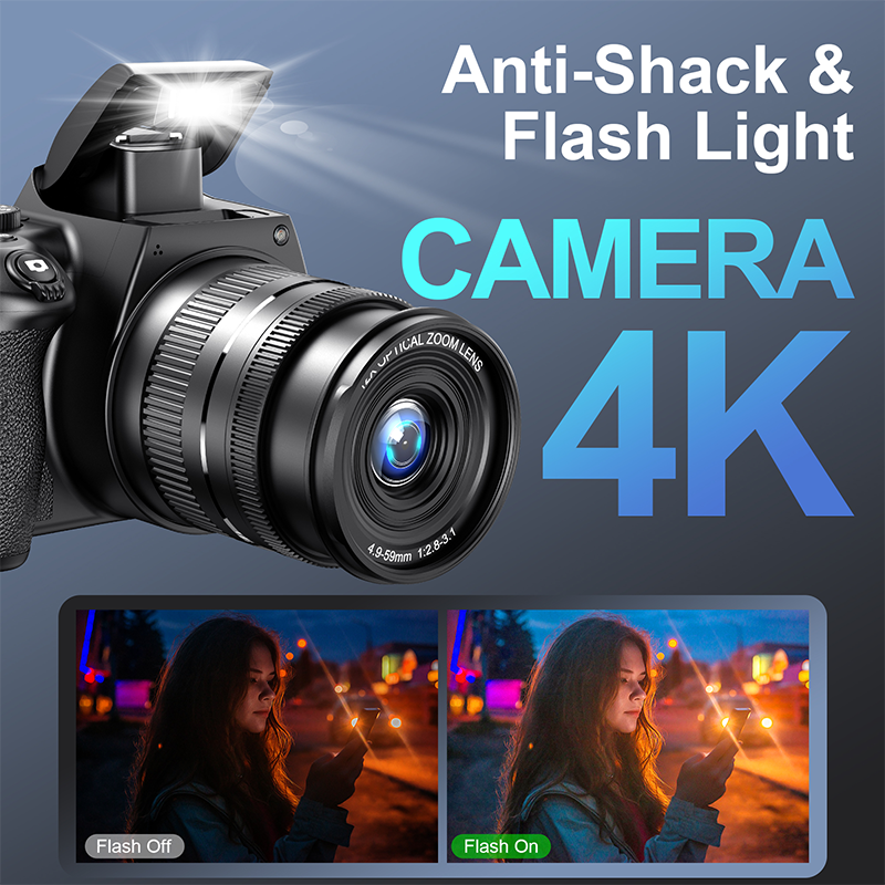 4K Digital Camera Professional - Photography Lighting For Beginners บทวิจารณ์และราคา